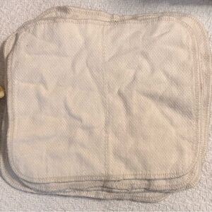 Green Mountain Diapers - GMD - (12) Cloth-eez wipes - natural, unbleached